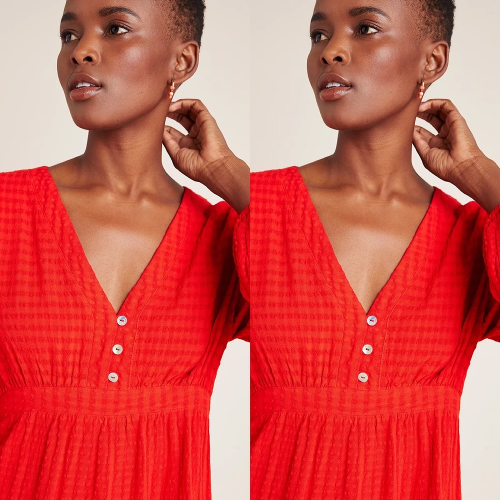 Anthropologie Alisha Tiered Maxi Dress x Amadi - Picture 2 of 6